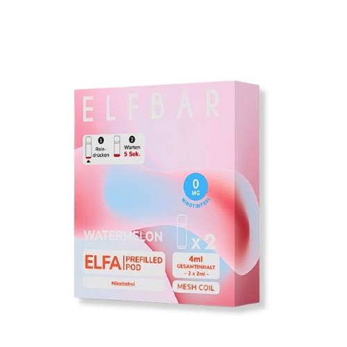 Elf Bar ELFA Watermelon Prefilled Pod 2x2ml Nikotinfrei