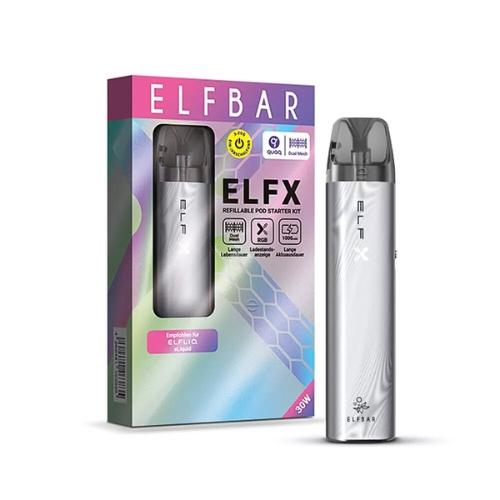 Elfbar ELFX Kit E-Zigarette Silver