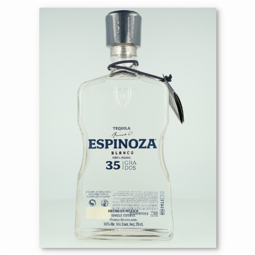 Espinoza Tequila Blanco Papel 35% Vol.