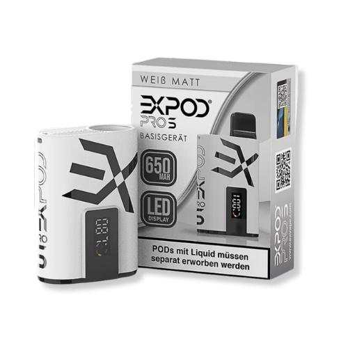 Expod Pro S Basisgerät 650 mAh Weiß Matt