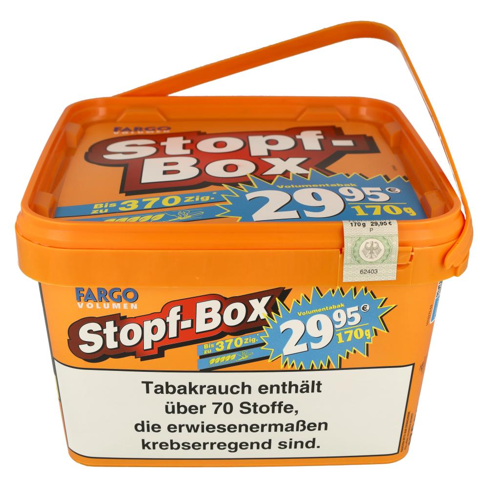 Fargo Tabak Orange 170g Stopf Box Volumentabak