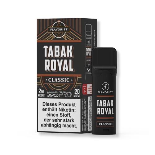 Flavorist powered by Expod Pro Pod Tabak Royal 20mg/ml