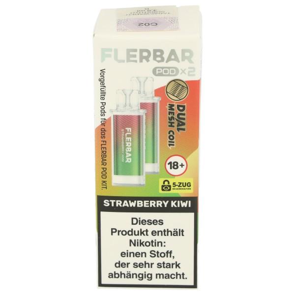 Flerbar Pod Strawberry Kiwi Prefilled Pods 2x2ml 20mg