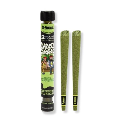 G-Rollz Cheech & Chong Green Punch 2 Blunt Cones