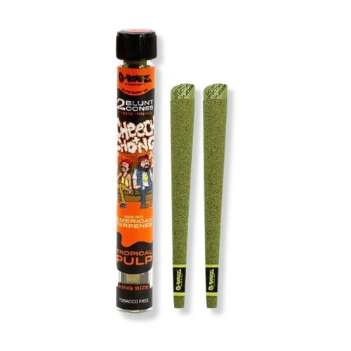 G-Rollz Cheech & Chong Tropical Pulp 2 Blunt Cones