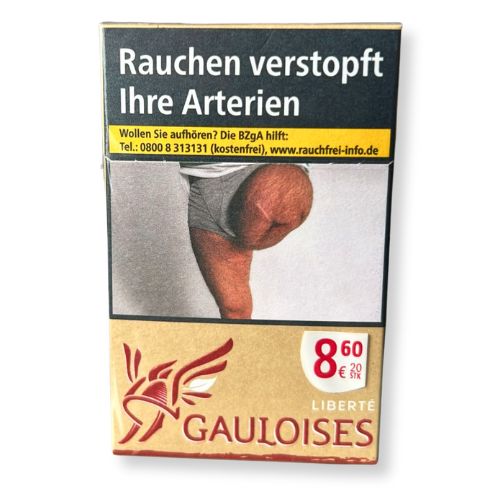 Gauloises Zigaretten Rot Liberte Packung (1x20)