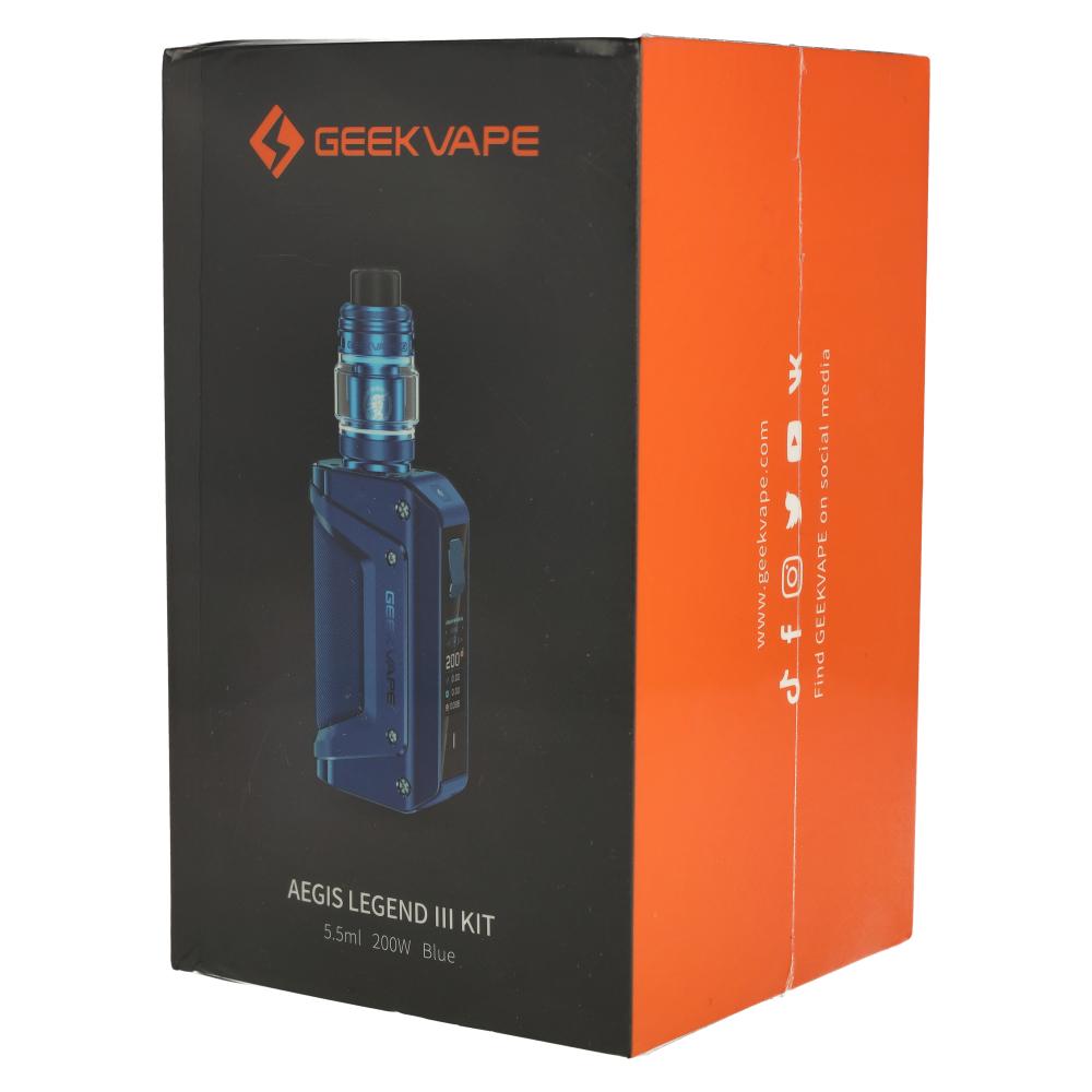 Geekvape Aegis Legend 3 Kit E-Zigarette blau