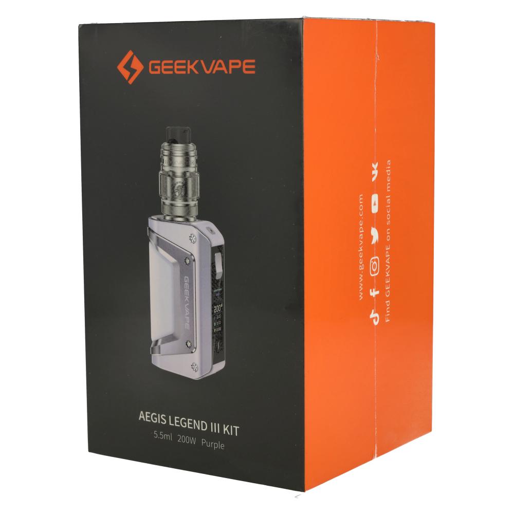Geekvape Aegis Legend 3 Kit E-Zigarette Purple