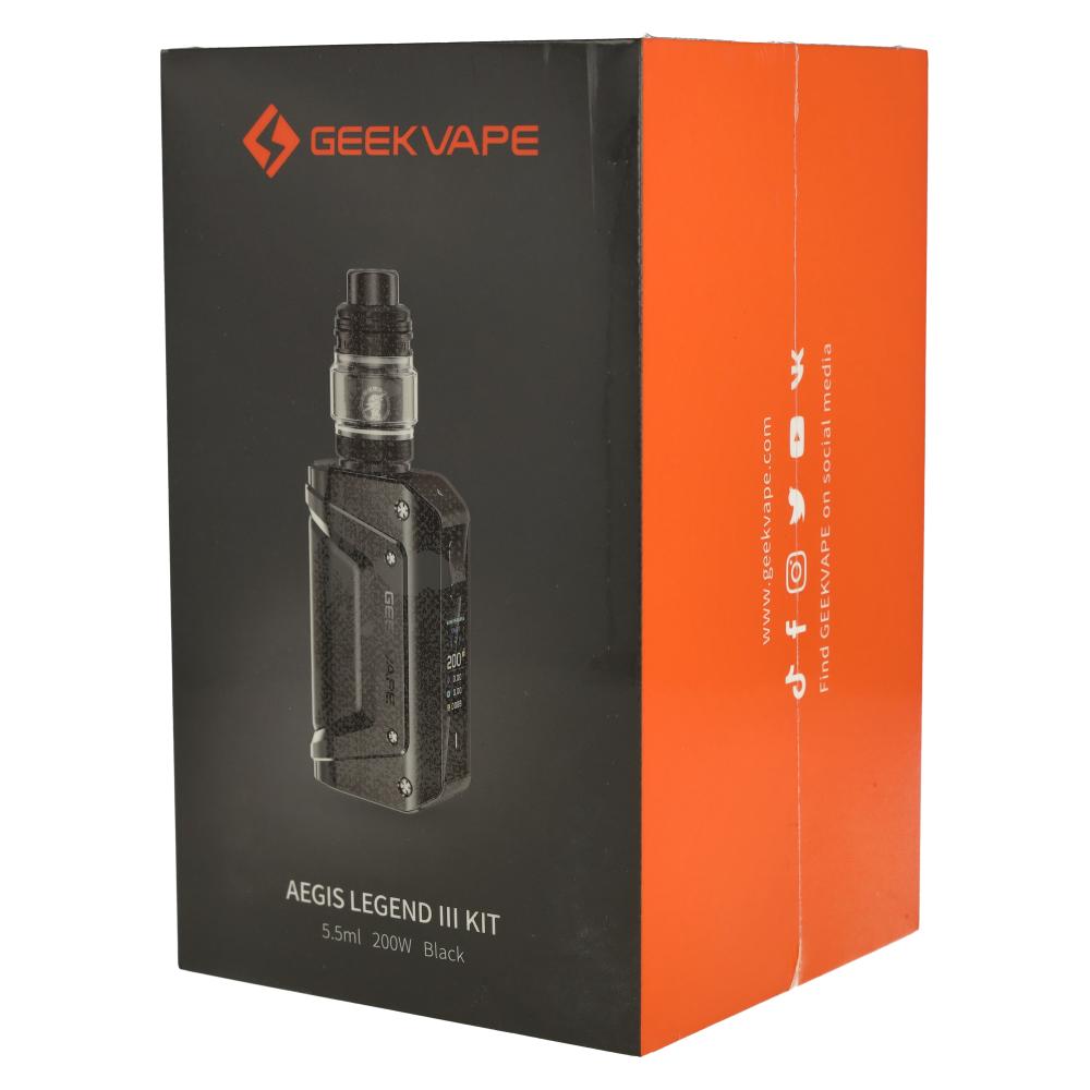 Geekvape Aegis Legend 3 Kit E-Zigarette schwarz