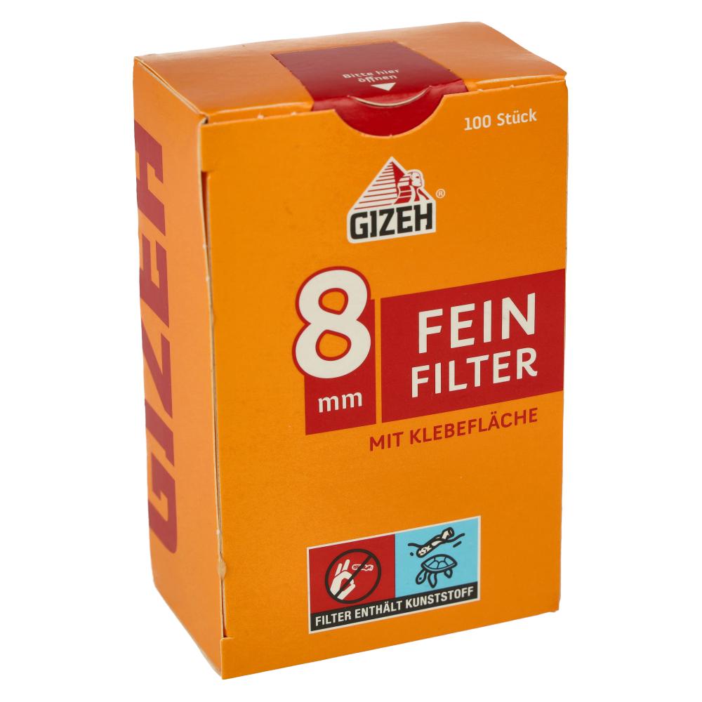 Gizeh XL Slim Filter Zigarettenfilter 6mm 100 Stück kaufen