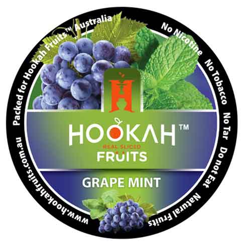 Hookah Shisha Tabak Fruit Grape Mint (Traube Minze) 100g