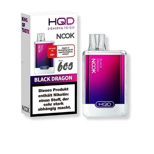 HQD NOOK Black Dragon Einweg E-Zigarette 18mg/ml