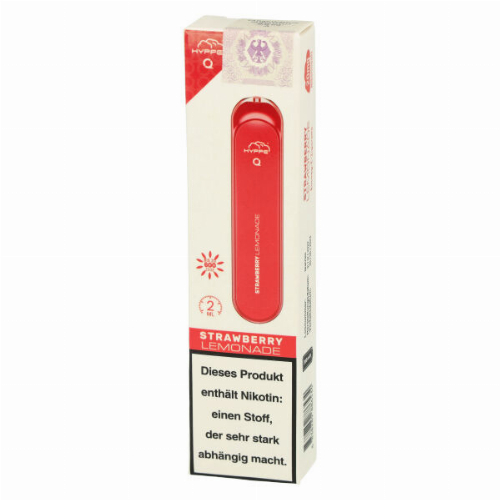 HYPPE Q 600 Einweg E-Zigarette Strawberry Lemonade Aroma 20mg