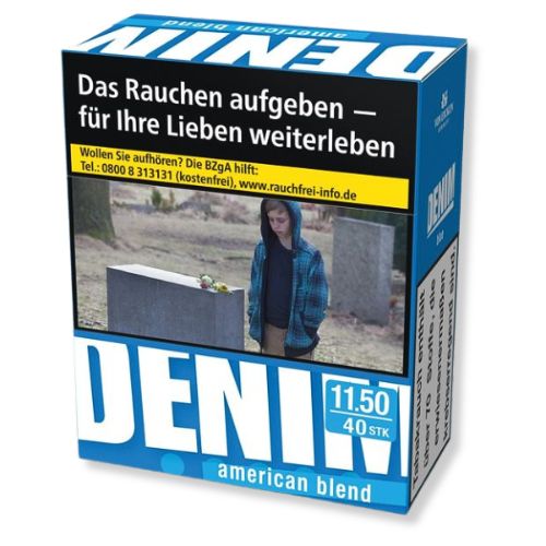 Einzelpackung Denim Blue XXXL Zigaretten (1x40)