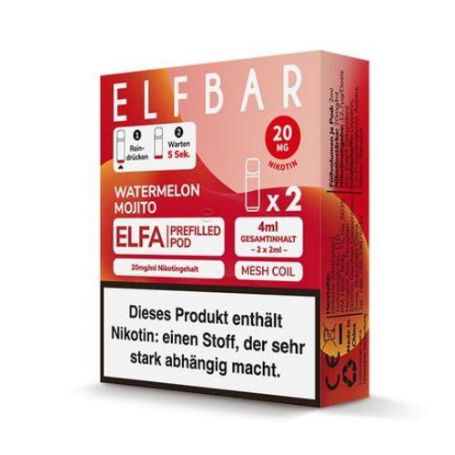 Elf Bar ELFA Watermelon Mojito Prefilled Pod 2x2ml 20mg