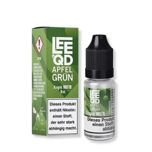 LEEQD Fruit Apfel 10ml 16mg Liquid