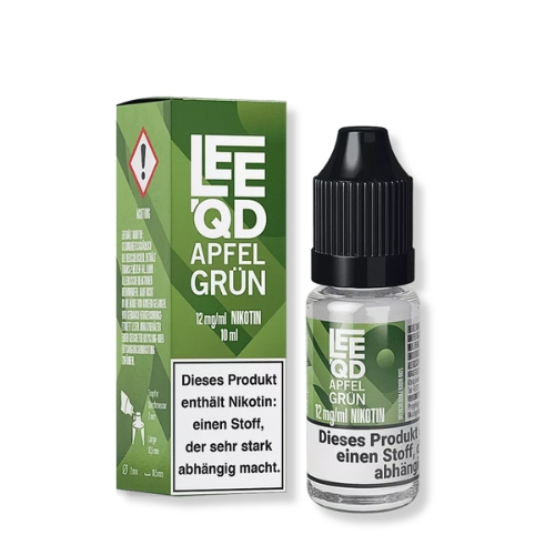 LEEQD Fruit Apfel 10ml 12mg Liquid