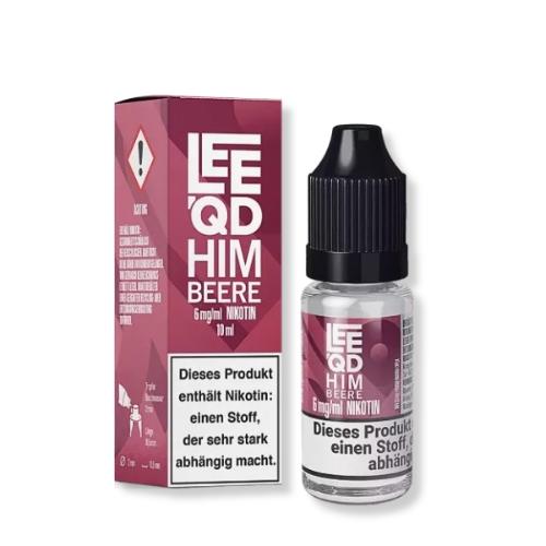 LEEQD Fruit Himbeere 10ml 6mg Liquid