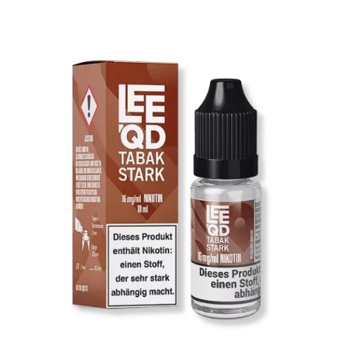 LEEQD Tabak stark 10ml 16mg Liquid