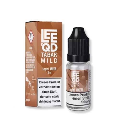 LEEQD Tabak mild 10ml 6mg Liquid