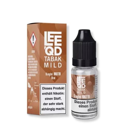 LEEQD Tabak mild 10ml 16mg Liquid