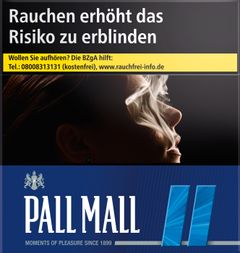 Einzelpackung Pall Mall Blau Hercules (1x60)