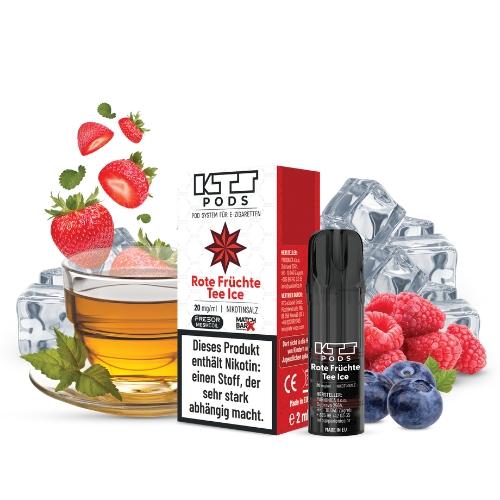 KTS Pod Rote Früchte Tee Ice 2ml 20mg