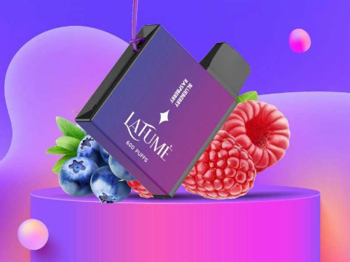 La Fume Cuatro 600 Blueberry Raspberry Einweg E-Zigaretten 20mg