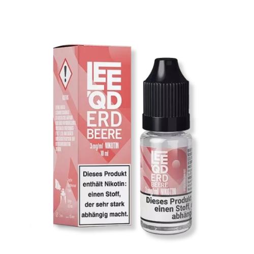 LEEQD Fruit Erdbeere 10ml 3mg Liquid