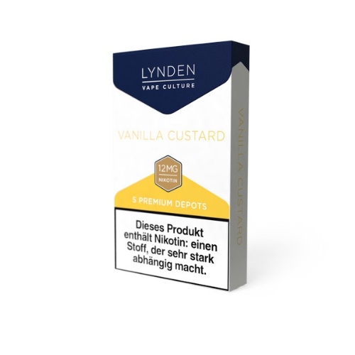 LYNDEN Depots Vanilla Custard 12mg Nikotin
