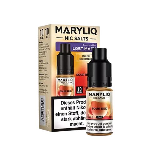 Maryliq Nic Salts Sour Red 10mg