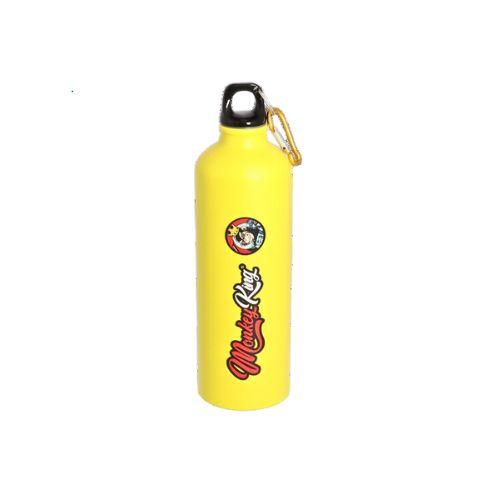 Monkey King Trinkflasche mit Karabiner gelb 800ml