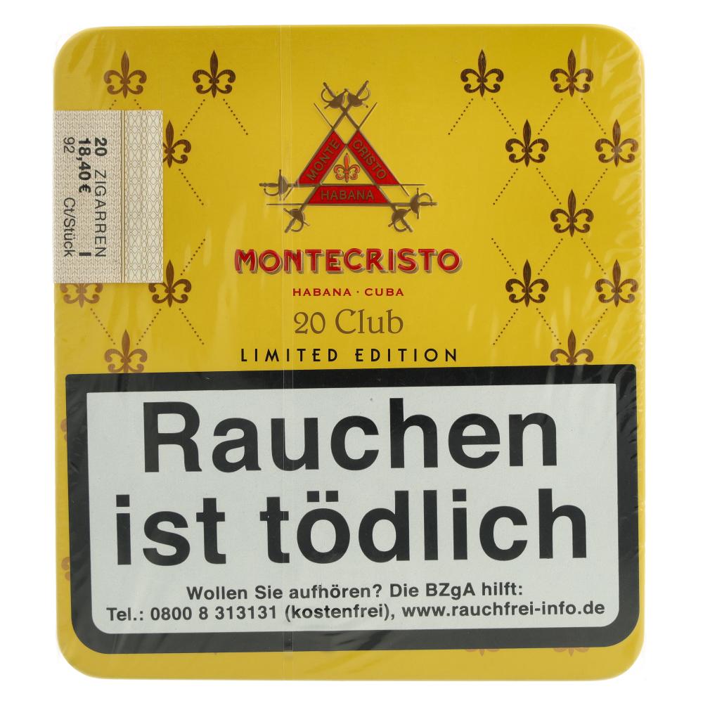 Montecristo Club Limited Edition Zigarillos 20 Stk