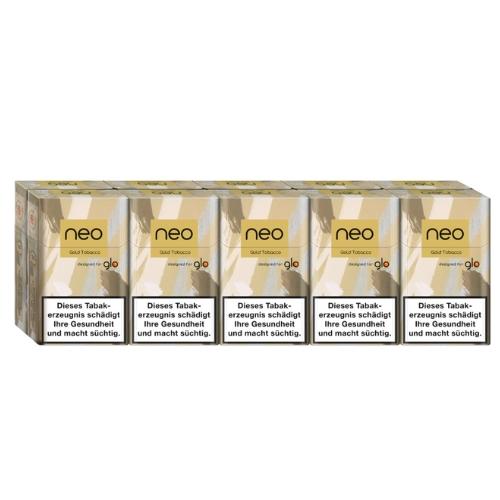 neo Gold Tobacco Sticks für Glo 10 x 20 Stück
