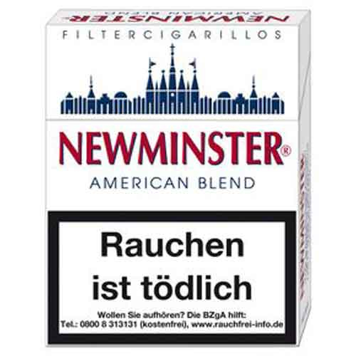 Newminster Filterzigarillos mit Naturdeckblatt Einzelpackung 23er