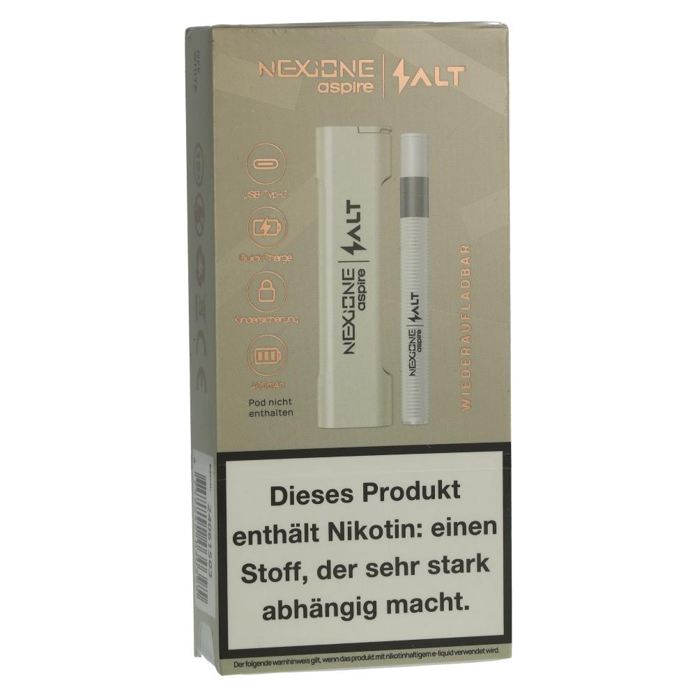 Nexione Aspire/Salt Starter Kit Off White E-Zigarette