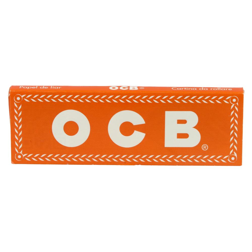 OCB Zigarettenpapier Orange kurz 1x50 Blättchen Einzelpackung