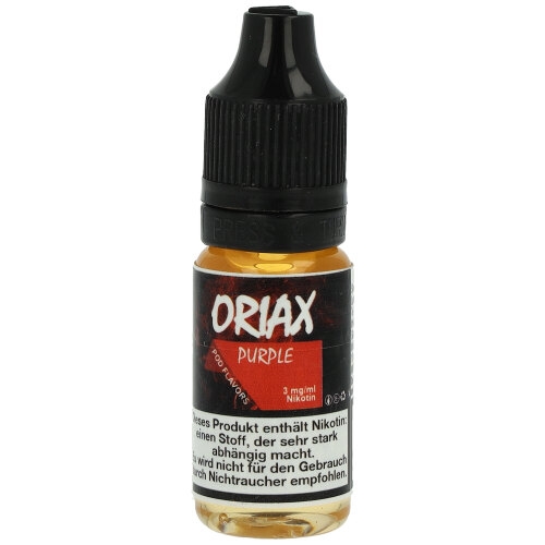 ORIAX Purple Liquid 10 ml 3mg