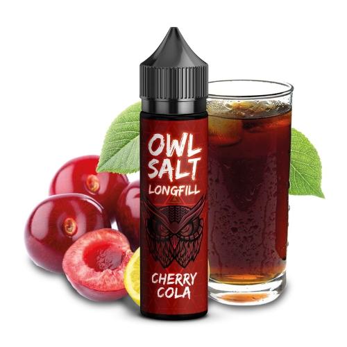 OWL Salt Longfill Aroma Cherry Cola 10ml in 60ml Flasche