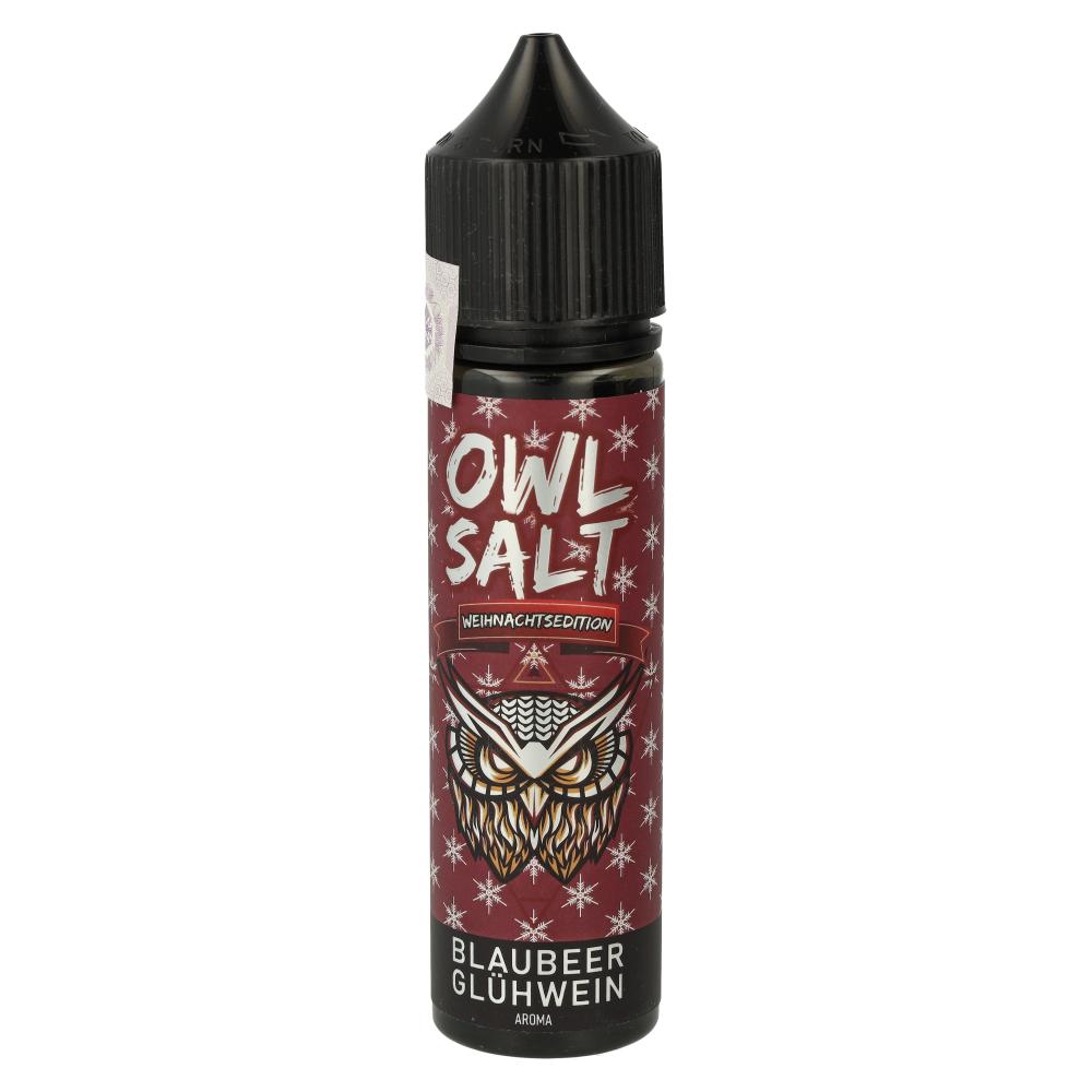 Owl Salt Longfill Weihnachtsedition Blaubeer Glühwein Aroma 10ml