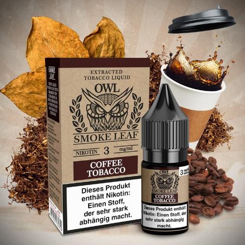 OWL Smoke Leaf Nikotinliquid Coffee Tobacco 3mg