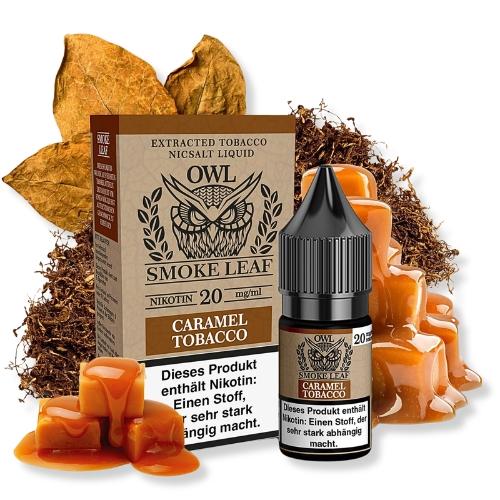OWL Smoke Leaf Nikotinsalzliquid Caramel Tobacoo 20mg