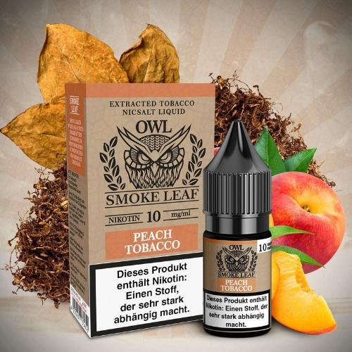 OWL Smoke Leaf Nikotinsalzliquid Peach Tobacco 10mg