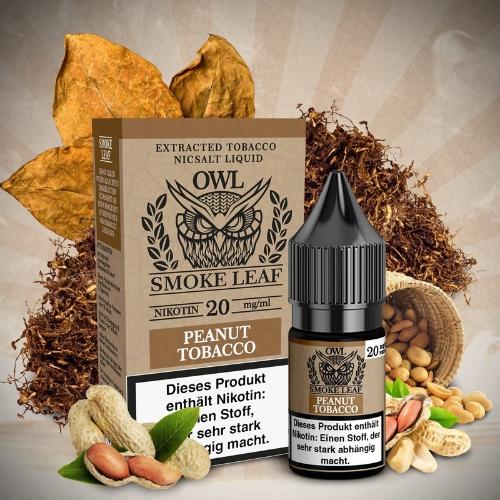 OWL Smoke Leaf Nikotinsalzliquid Peanut Tobacco 20mg