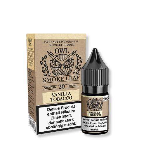 OWL Smoke Leaf Nikotinsalzliquid Vanilla Tobacco 20mg