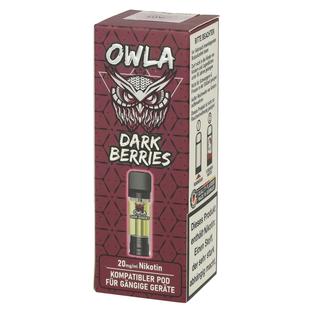 OWLA Dark Berries Prefilled Pod 20mg