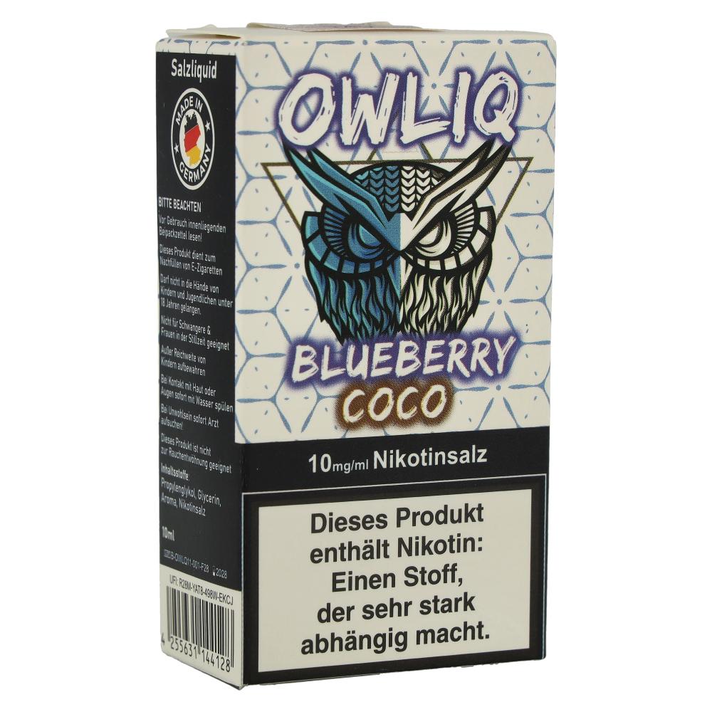 OWLIQ Nikotinsalzliquid Blueberry Coco 10mg/ml