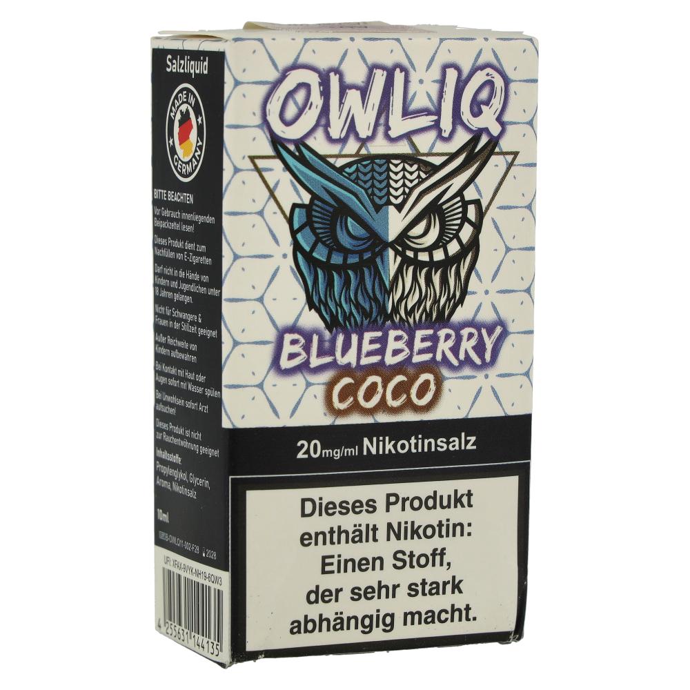 OWLIQ Nikotinsalzliquid Blueberry Coco 20mg/ml