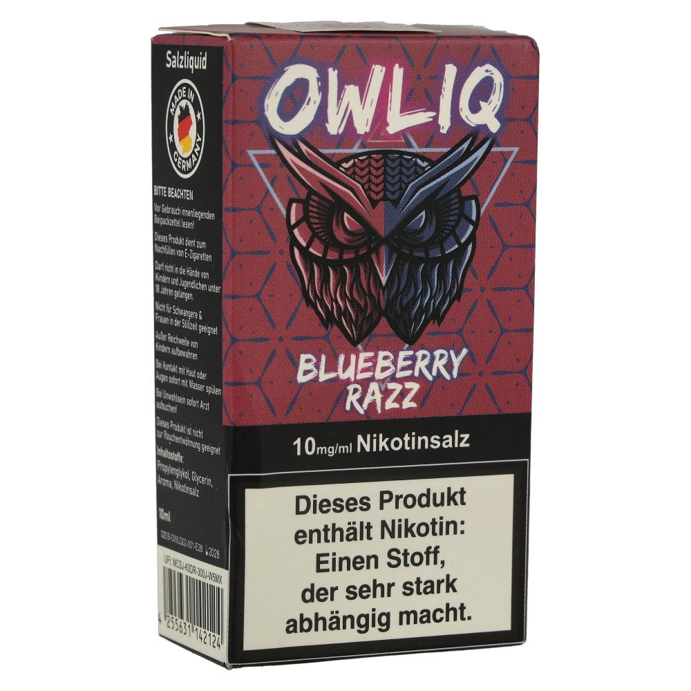 OWLIQ Nikotinsalzliquid Blueberry Razz 10mg/ml