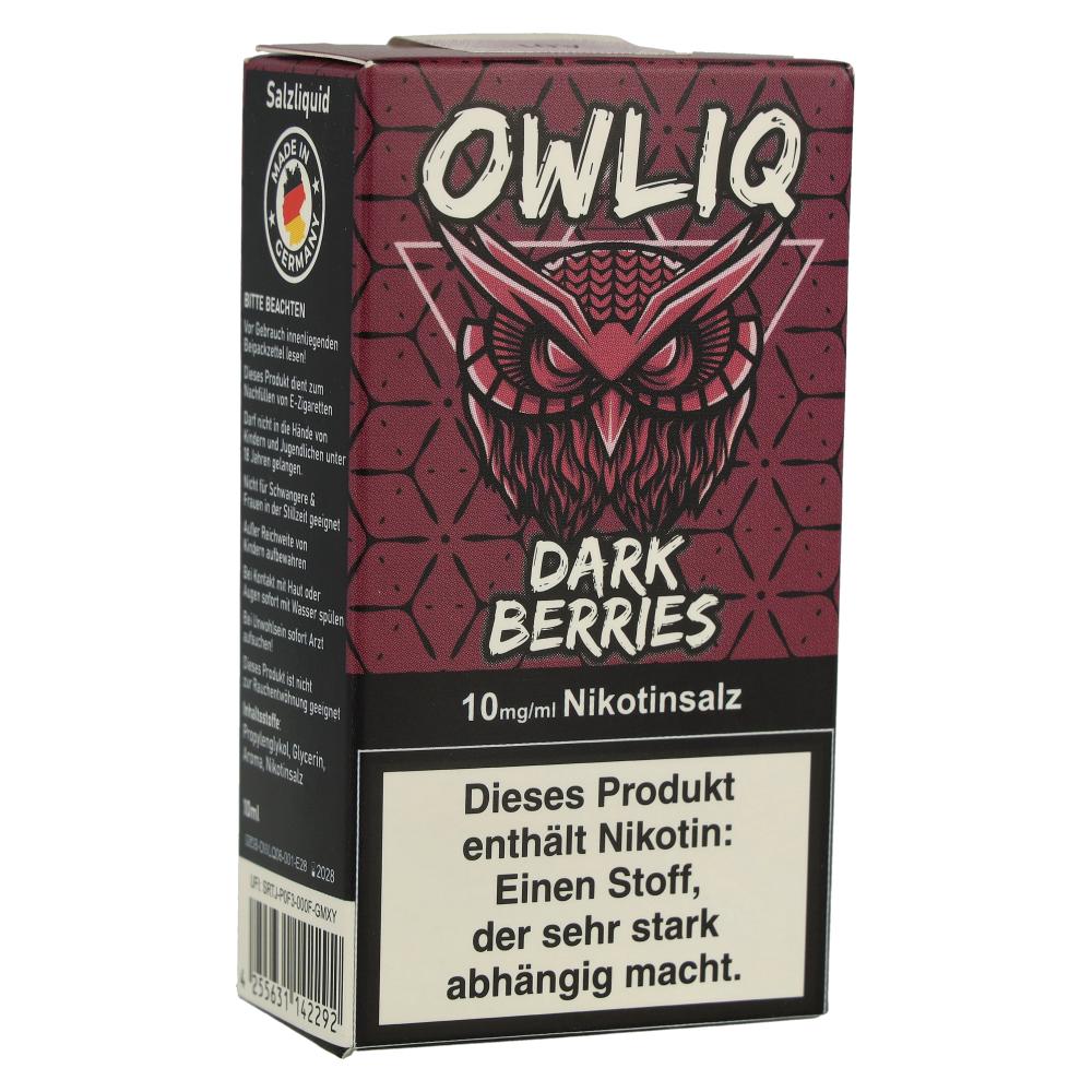 OWLIQ Nikotinsalzliquid Dark Berries 10mg/ml